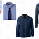 Comfort Waist No Iron Twill Dress Trousers, $47 | Tailored Fit Pattern Supima No Iron Pinpoint Buttondown Collar, $33 | Quilted Primaloft Shirt Jacket, $71 | Cotton Drifter Saddle Crew Shaker Marl Sweater, $35